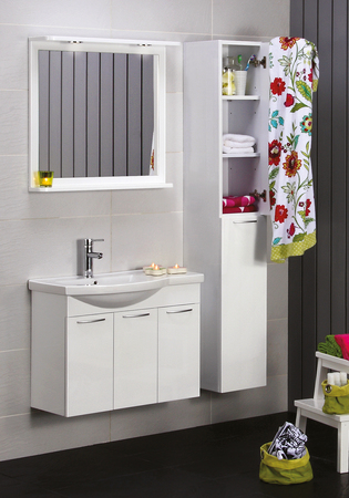 Spejl Fix 750 Hvid Mat