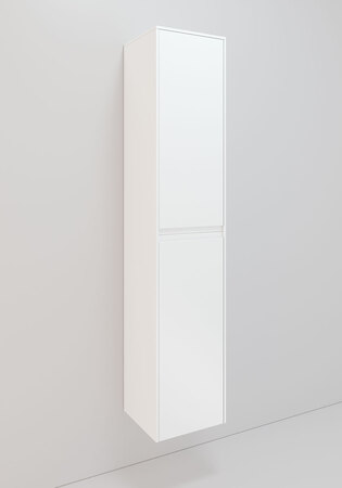 Modell 159 350 Højskab H1658, Hvid Mat