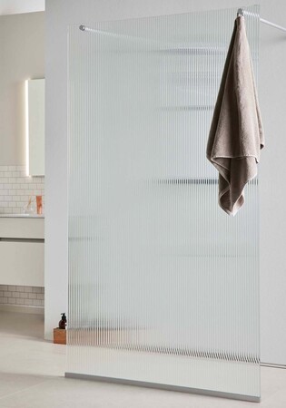 Brusevæg Frost Dv 115 Silvermat Riflet Glas