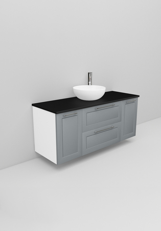 Flexline Underskab Modell 160.4 1200 Grå Mat Rammeme