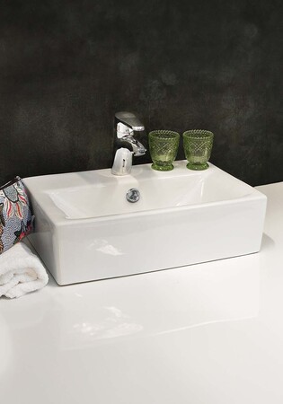 Vask Single 450 Porcelæn