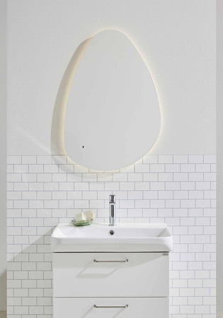 Spejl Glow Pebble 550
