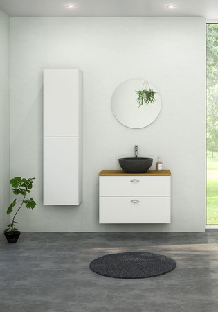 Højskab Flex Compact City/Studio Blank Hvid