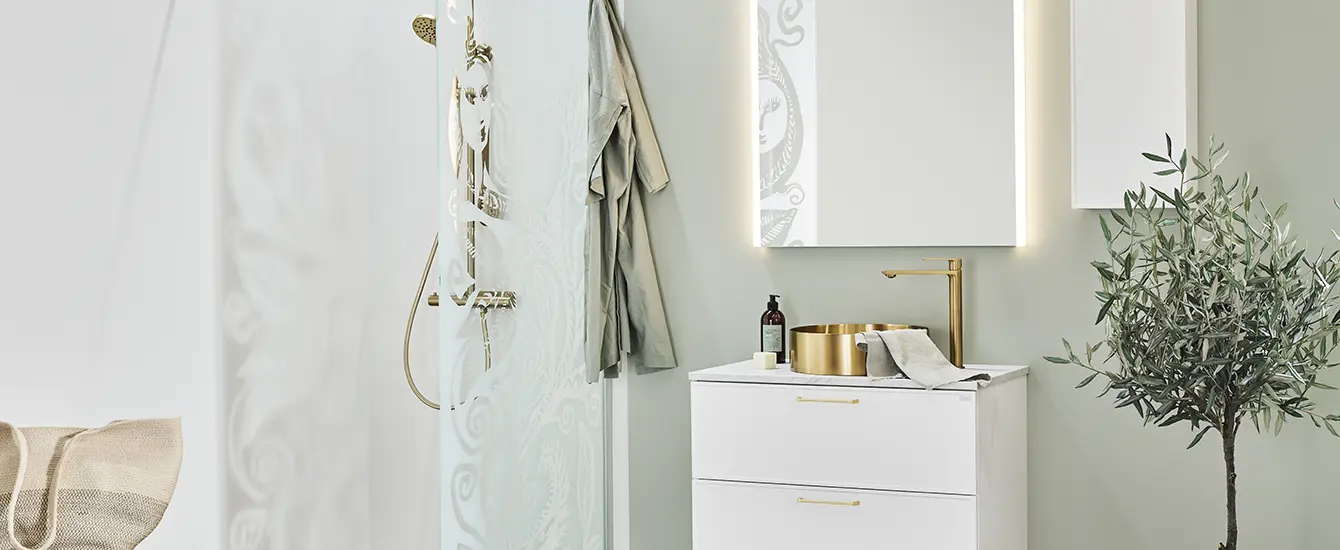 NORO Vogue håndvaskskab stil Green