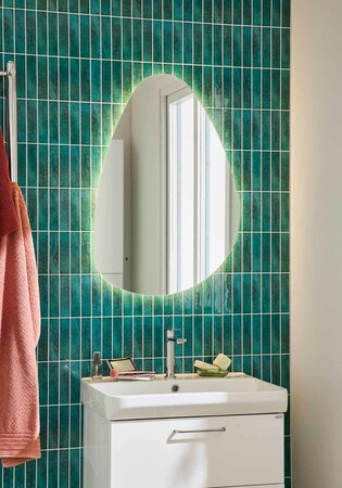 Spejl Glow Pebble 550