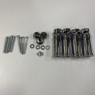 Monteringssæt Nova Håndklædetørrere Krom