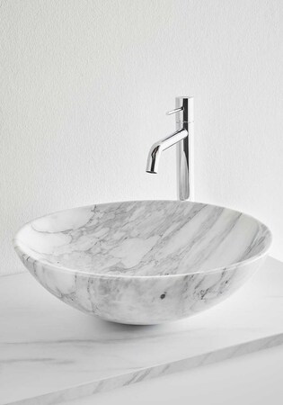 Vask Marble Hvid